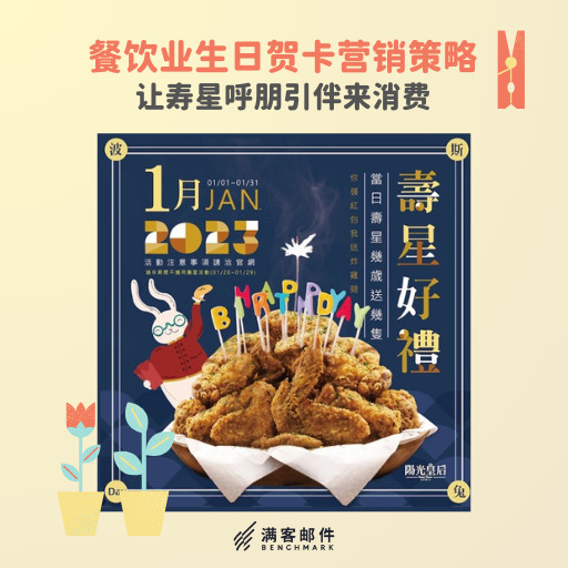 图二、餐饮业生日贺卡营销策略